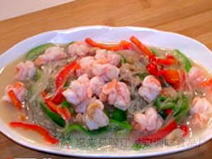 双虾丝瓜水晶粉